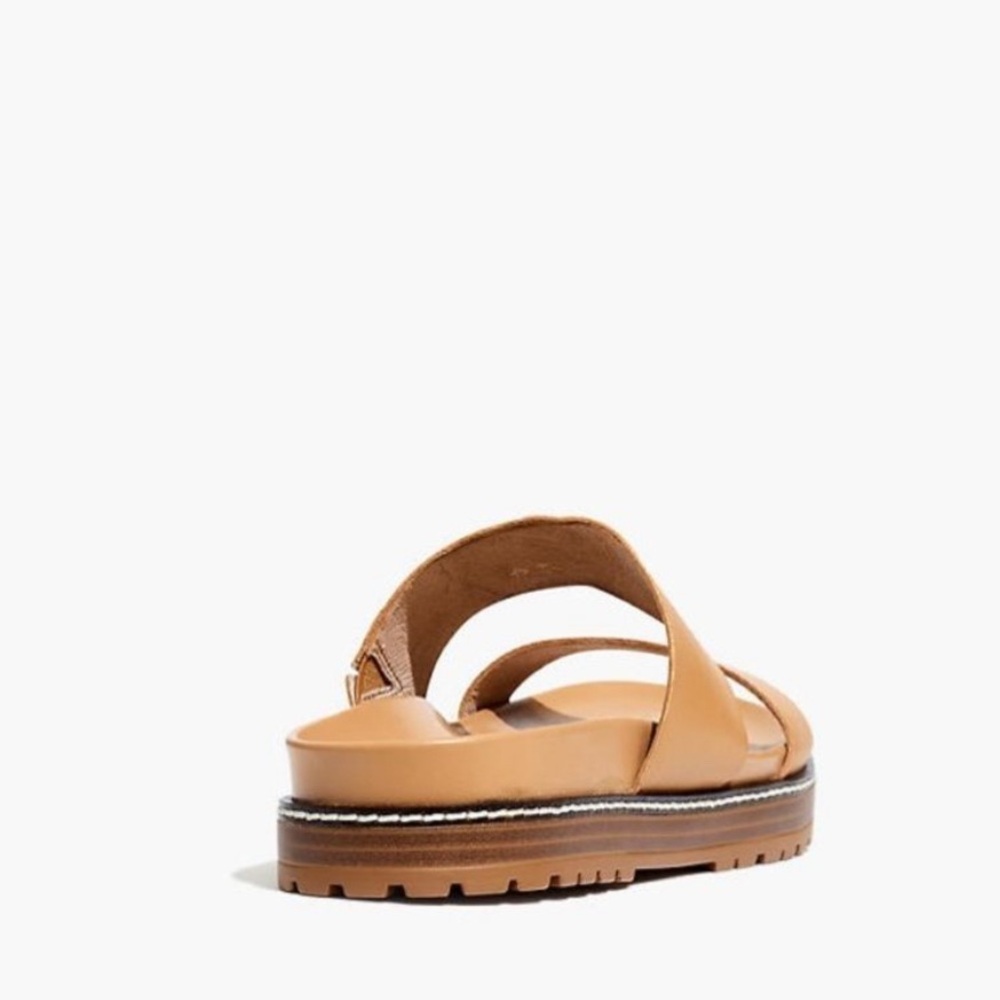 Madewell leather slide sandals - Picture 4 of 9